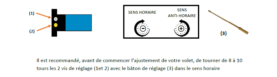 NOTICE MOTEUR FILAIRE électrique de volet roulant domotique FDM 3